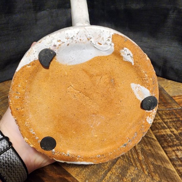 VTG Ceramic Pitcher with Cracked Glaze Finish - Picture 8 of 9